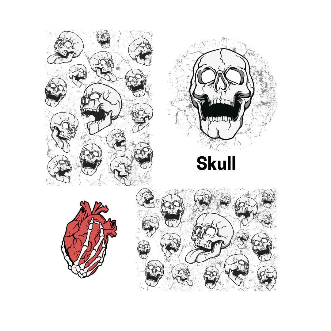 Skull Big Honeycomb Single Stack - Image 3